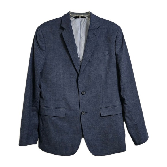 Banana Republic Slim Fit Jacket Blazer Sport Coat Men's‎ 40R Blue Preppy EUC